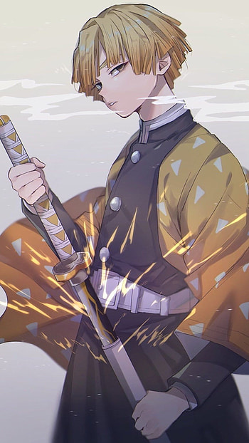 Zenitsu, Demon Slayer, Zenitsu Demon Slayer HD phone wallpaper