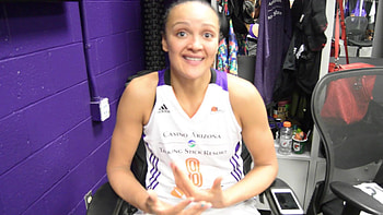 WNBA Star Mistie Bass on being a member of Zeta Phi Beta Sorority, Inc. HD wallpaper