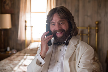Zach Galifianakis, Movies, Comedic genius, Hilarious performances HD wallpaper