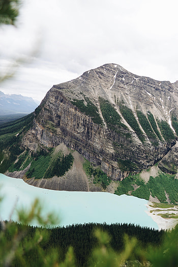 Nature, Trees, Mountains, Lake, Forest HD phone wallpaper