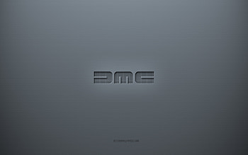 DeLorean logo, gray creative background, DeLorean emblem, gray paper texture, DeLorean, gray background, DeLorean 3d logo HD wallpaper