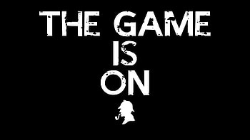 The Game Is On, typography, inspiration, msg, comments HD wallpaper