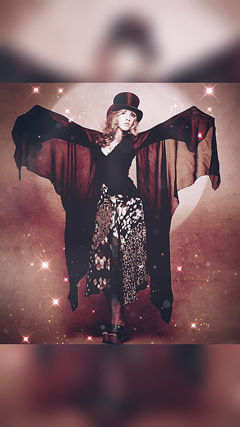 Stevie Nicks, rock, seventies, singer, rhiannon, hippie, 70s, style, fleetwood mac HD phone wallpaper