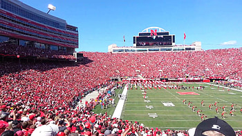 Nebraska Husker Football tunnel walk 2014 HD wallpaper