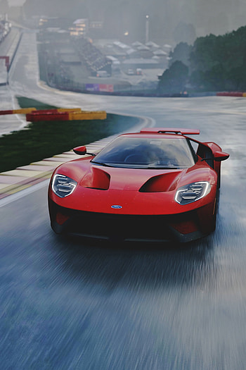 Sports, Ford, Cars, Front View, Sports Car, Supercar, Ford Gt HD phone wallpaper
