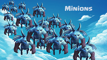 Minions Clash Of Clans, minions, clash-of-clans, supercell, games HD wallpaper