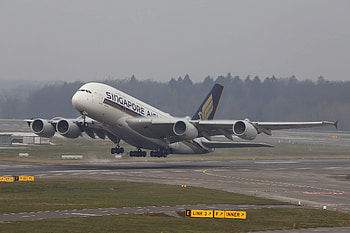 Singapore Airlines, A380 flights, Frankfurt resumption HD wallpaper