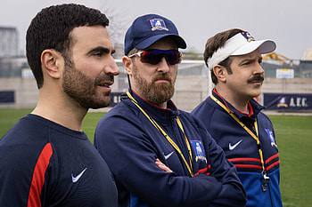 Ted Lasso Coaches in, TV Show, Brendan Hunt, Jason Sudeikis, Brett Goldstein HD wallpaper