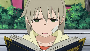 Maka, anime girl, book, anime, soul eater HD wallpaper