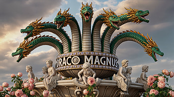 Multi-Headed Dragon – Draco Magnus Majesty, multi-headed dragon, mythical creature HD wallpaper