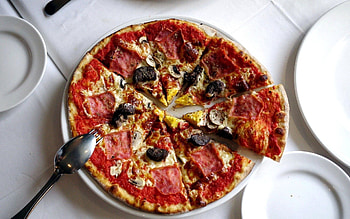 Food, Pizza, Cheese, Meat, Sausage HD wallpaper