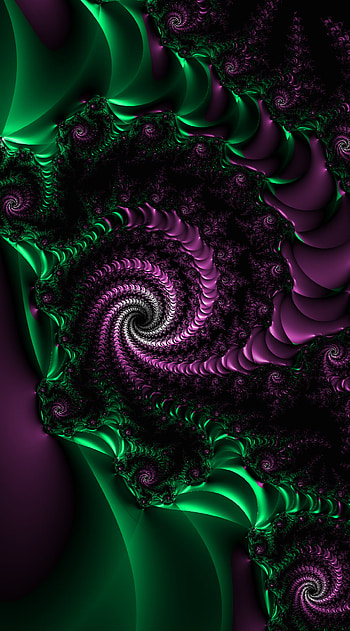 Alluring jungle, design, fractal HD phone wallpaper