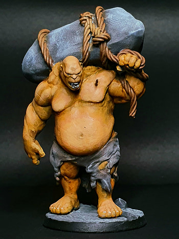 Ogre tabletop miniature, Pre-supported , Yasashii Kyojin Studio, Detailed craftsmanship HD phone wallpaper