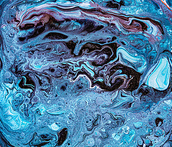 Abstract, Drops, Divorces, Paint, Liquid, Fluid Art HD wallpaper