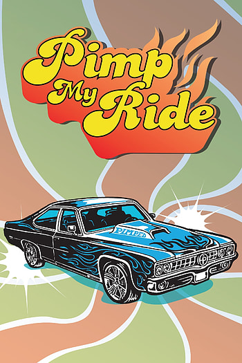 Pimp My Ride, TV series, 2004-2007, iconic poster HD phone wallpaper