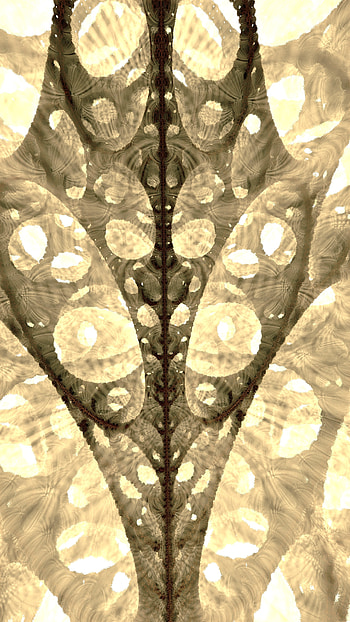 3d Trippy Psychedelic Fractal, 3D, trippy, psychedelic, CGI, surreal, Abstract, fractal HD phone wallpaper