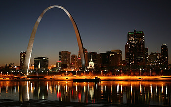 St. Louis Arch, backgrounds, Landmark attraction, Gateway to the West HD wallpaper