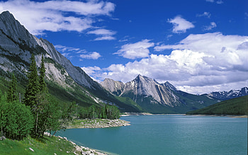 Landscape, Nature, Mountains, Lakes HD wallpaper