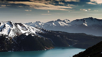 Nature Tag - Snow Mountains River Green Rocks Nature Wild Background for 16 HD wallpaper