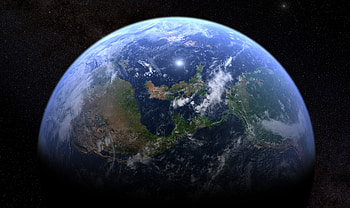 Earth Space, earth, space, digital-universe, planets HD wallpaper