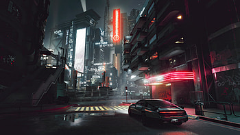 Archer Hella EC-D, Mizutani Shion 1360, Porsche 911 Cyberpunk 2077 HD wallpaper