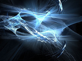 Blue spiderweb, blue, abstract, spiderswebs HD wallpaper