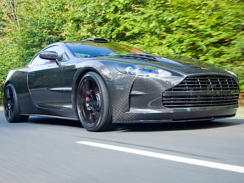 Sports, Auto, Trees, Aston Martin, Cars, Front View, Speed, Style, 2009, Mansory Cyrus HD wallpaper