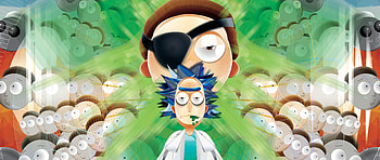 Rick and Morty, 2018, vector art HD wallpaper