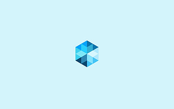 Background, Minimalism, Cube HD wallpaper