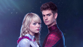 Gwen Stacy And Spiderman , gwen-stacy, spiderman, andrew-garfield, emma-stone, superheroes, artstation HD wallpaper