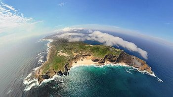 Island, Aerial view island, , Africa travel HD wallpaper