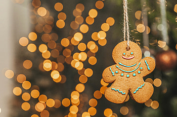 Holidays, New Year, Christmas, Decoration, Figurine, Gingerbread HD wallpaper