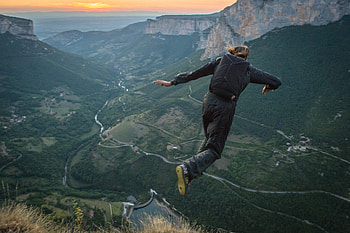 BASE jumping, California base, Jumper found dead, Granite quarry HD wallpaper