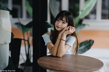 Asian, Woman HD wallpaper