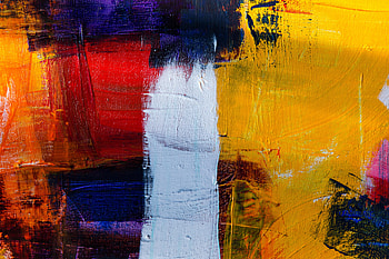 Abstract, Multicolored, Motley, Paint, Stripes, Streaks, Modern, Up To Date, Canvas HD wallpaper