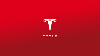 Logo, Tesla HD wallpaper