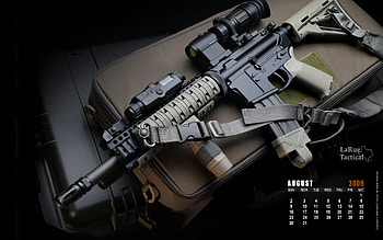 Aimpoint AR 15 Calendar Guns LaRue Tactical Weapons HD wallpaper