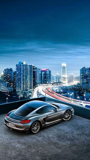 Porsche Cayman City View 6 Plus - Top 10 Cars HD phone wallpaper