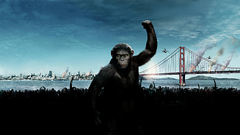 Ape Uprising — , Rise of the Apes , Golden Gate Rebellion, Rise Of The Planet Of The Apes HD wallpaper