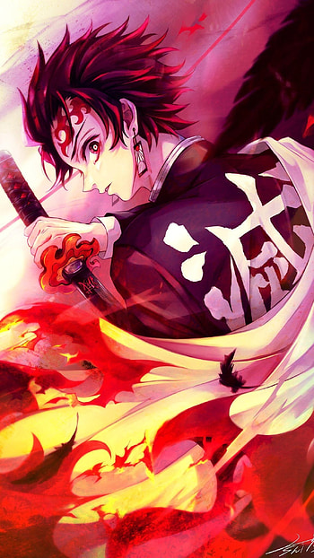 Demon Slayer, Cartoon HD phone wallpaper