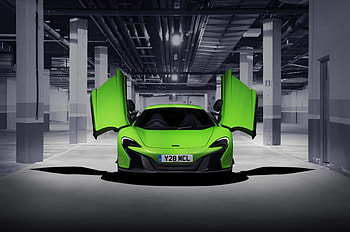 McLaren 650S, mantis green, sports car HD wallpaper