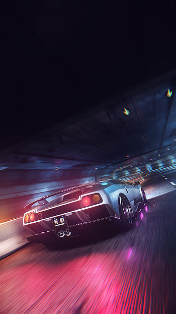 Sports, Cars, Shine, Light, Car, Machine, Sports Car, Speed, Tunnel HD phone wallpaper