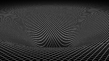 surface, mesh, black white HD wallpaper
