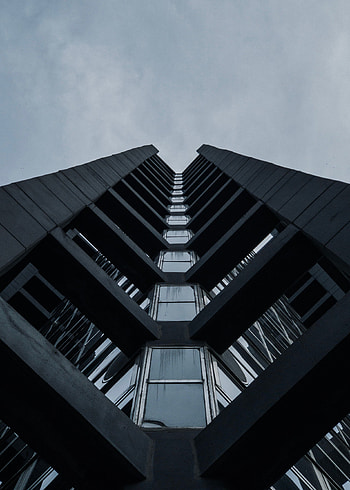 Architecture, Building, Minimalism, Symmetry, Facade, Multi-Storey, Multistory HD phone wallpaper