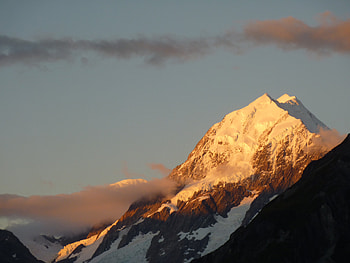 Nature, Clouds, Snow, Mountain, Vertex, Top, Aoraki HD wallpaper