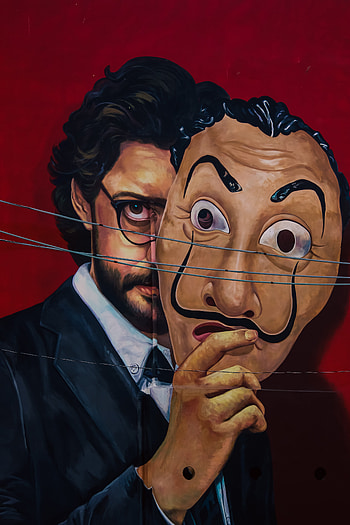 Bella ciao, Netflix, glasses, moneyhesist, art, professor, money, Tokyo, Berlin, bellaciao, hesist HD phone wallpaper
