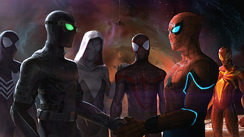 Marvel Contest Of Champions Spider Verse, marvel-contest-of-champions, spiderman, 2025-games, games, marvel, video-games, artstation HD wallpaper