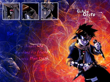 Obito Uchiha, naruto HD wallpaper