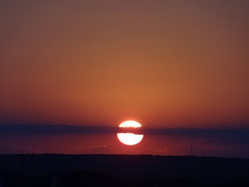 Cutting The Sun, clouds, sky, sun, cloud HD wallpaper