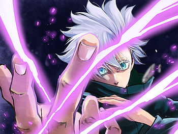 Satoru Gojo, Satoru Gojo, Anime, Jujutsu Kaisen HD wallpaper